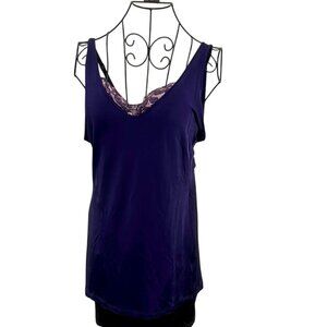 Elegant Dark Purple Women's Top